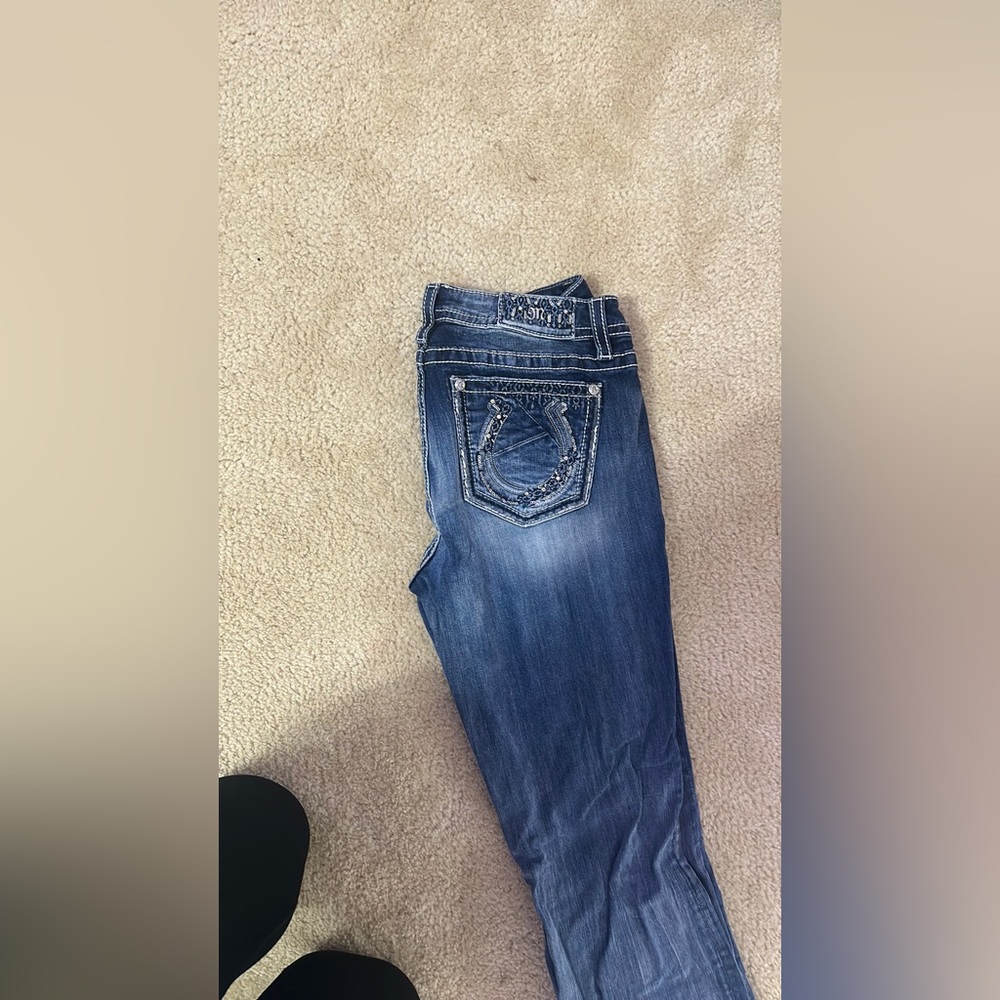 MISS ME BOOTCUT JEANS SIZE 31